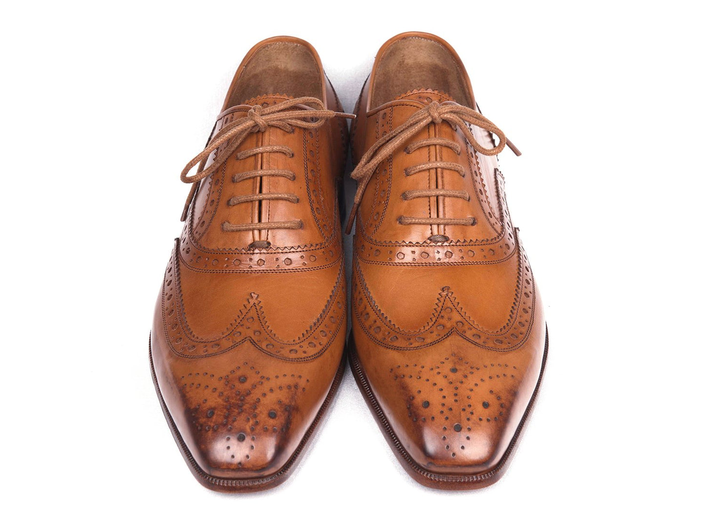 Paul Parkman Wingtip Oxfords Cognac (ID#5447-CGN)