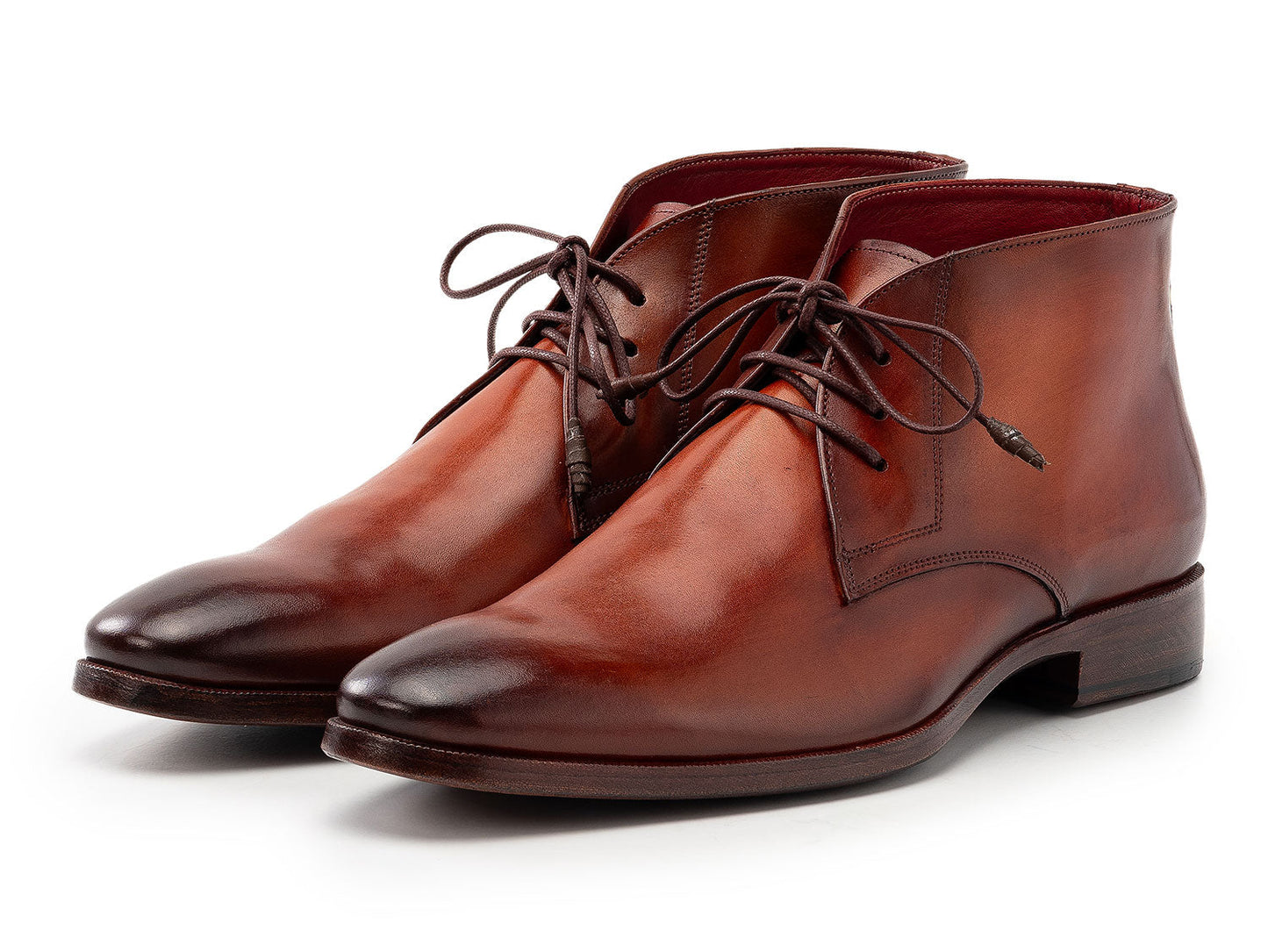 Paul Parkman Chukka Boots Camel & Brown (ID#CK53BRW)